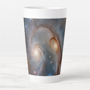 Galaxy ontwerp groot latte mok