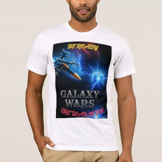 Galaxy oorlog thema t shirt
