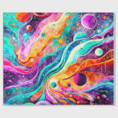 GALAXY | OUTER SPACE CADEAUPAPIER (Vlak)