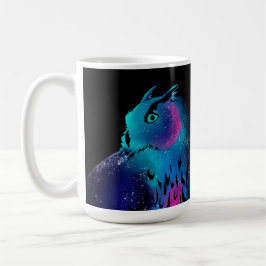 Galaxy Owl Koffiemok