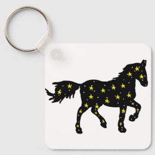 Galaxy Paard Sleutelhanger – Hemel Zodiac