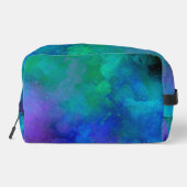 Galaxy Paint Splatter-effect Toilettasje (Achterkant)