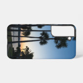 Galaxy Palm Trees Sunrise Destin Floride Samsung Coque (Verso Horizontal)