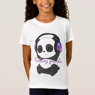 Galaxy panda-ontwerp gemaakt door TheWolfOnSaturn T-shirt