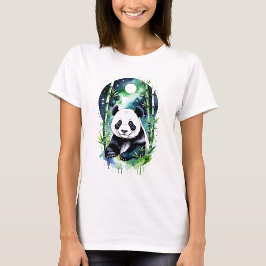 Galaxy Panda T-shirt (Voorkant)