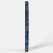 Galaxy Papillon Arc-en-ciel (bleu) - Coque Samsung (Côté droit)