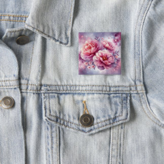 Galaxy Peony Button