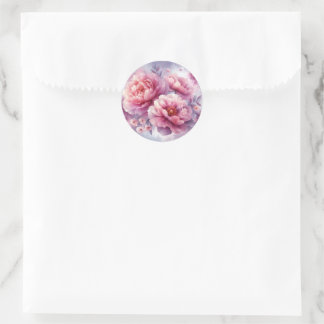 Galaxy Peony Stickers