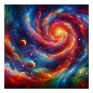 Galaxy Perfect Poster