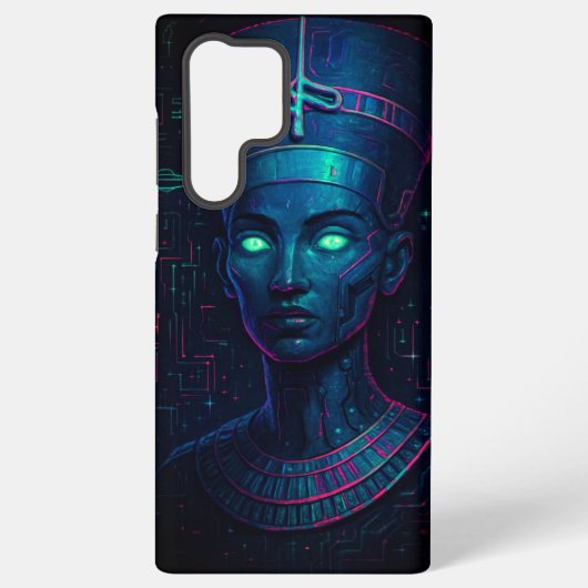 Galaxy Pharaon dans l'espace samsung Coque - Mystique égy (Verso)