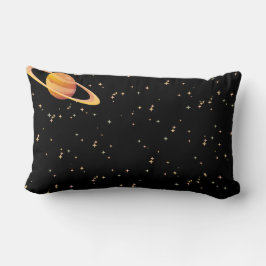 Galaxy Pillow met twee planeten Kussen