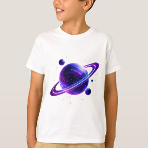 Galaxy Planeet Ruimte Kinderen T-Shirt