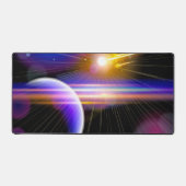Galaxy Planet en Sterrenontwerp Bureaumat (Voorkant)