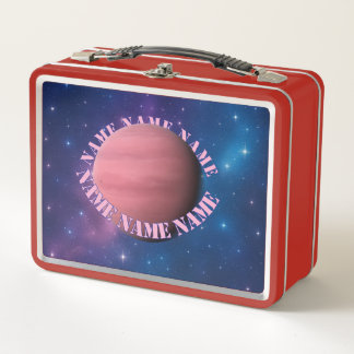 Galaxy Planet Lunch Box – Aangepaste naam Orbit