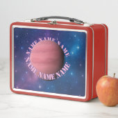 Galaxy Planet Lunch Box – Aangepaste naam Orbit (In situ)
