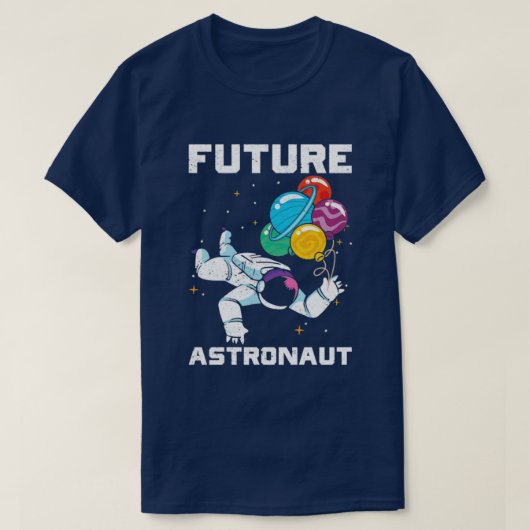Galaxy Planets Space Science Astronomy Future Astr T-shirt (Design voorkant)