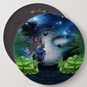 Galaxy-Portal-cadeaus Ronde Button 6,0 Cm (Voorkant /achterkant)