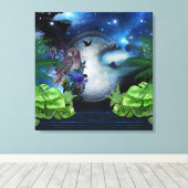 Galaxy-Portal Home Decor Canvas Afdruk (Insitu (Houten vloer))