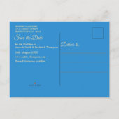 Galaxy Portal Sla de data op Aankondigingskaart (Achterkant)