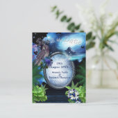 Galaxy Portal Sla de data op Aankondigingskaart (Staand voorkant)