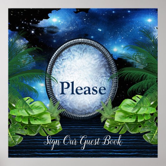 Galaxy-Portal Wedding Poster (Voorkant)