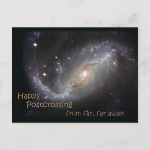 Galaxy Postcrossing Briefkaart