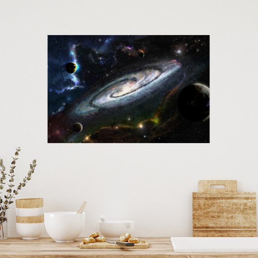 Galaxy Poster (Keuken)
