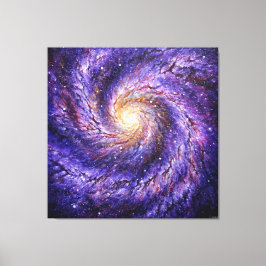 Galaxy Poster Canvas Afdruk