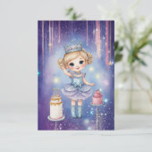Galaxy Princess Carte d'anniversaire (Debout devant)