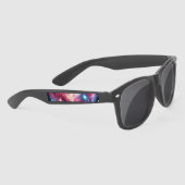Galaxy Print Plastic Zonnebril (Rechts)