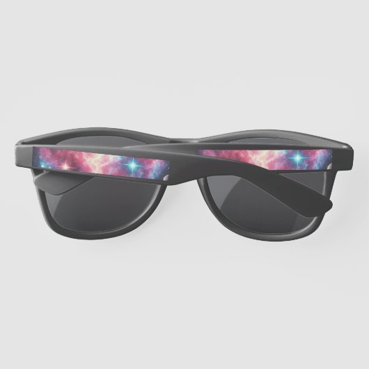 Galaxy Print Plastic Zonnebril (Achterkant)
