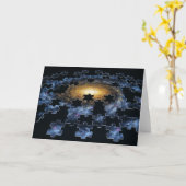 Galaxy Puzzle Kaart (Gele Bloem)