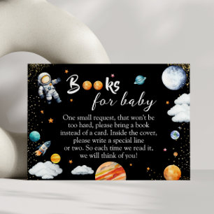 Galaxy Rocket Boeken voor Baby Zwarte Ruimte Showe Informatiekaartje