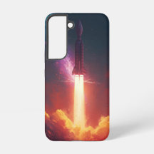 Galaxy Rocket Hoesje – Vet Kosmisch Ontwerp