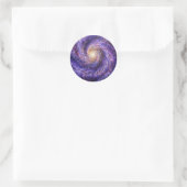 Galaxy Ronde Sticker (Tas)