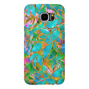 Galaxy S9 Coque à peineIl verre floral