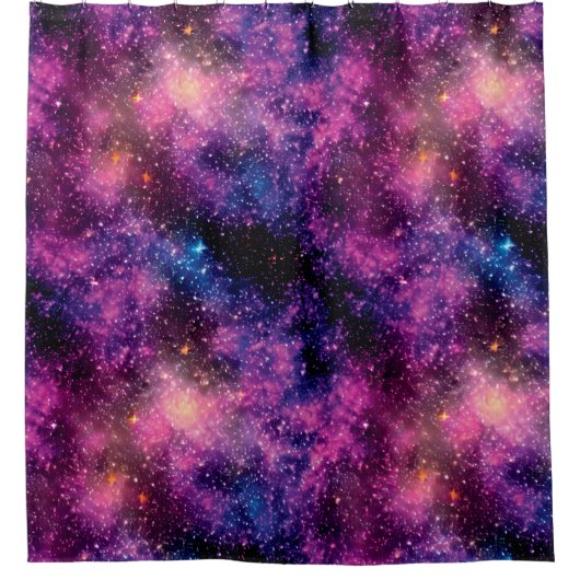 Galaxy Shower Curtain Douchegordijn (Voorkant)