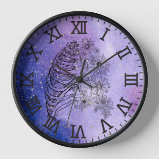 Galaxy Skelet Ribcage Wandklok