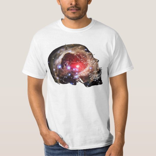 GALAXY SKULL T-SHIRT (Voorkant)