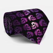 "Galaxy Skulls" (Schaduwen) Stropdas (Opgerold)