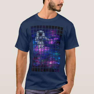Galaxy Space Astronaut Design T-Shirt