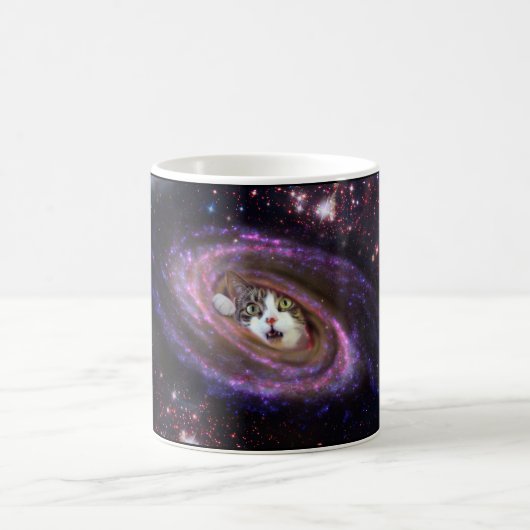 Galaxy Space Cats Coffee Mug (Centre)