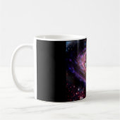 Galaxy Space Cats Coffee Mug (Gauche)