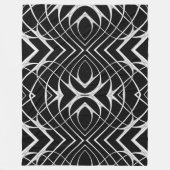 Galaxy Space Design Fleece Deken (Voorkant)