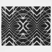 Galaxy Space Design Fleece Deken (Voorkant (Horizontaal))