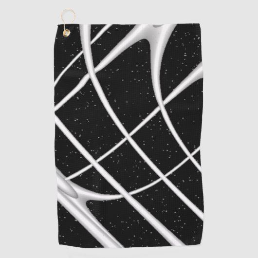 Galaxy Space Design Golfhanddoek (Voorkant)