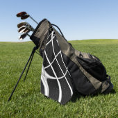 Galaxy Space Design Golfhanddoek (Groen)