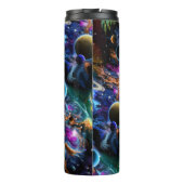Galaxy Space Nebula en Planets Thermosbeker (Achterkant)