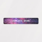 Galaxy Space Night Sky Sterren Nebula Waterdicht Labels (Design 1)