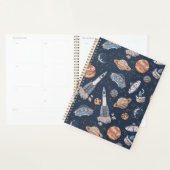 Galaxy Space ship Sky Moon Universe (Devant avec enveloppe)